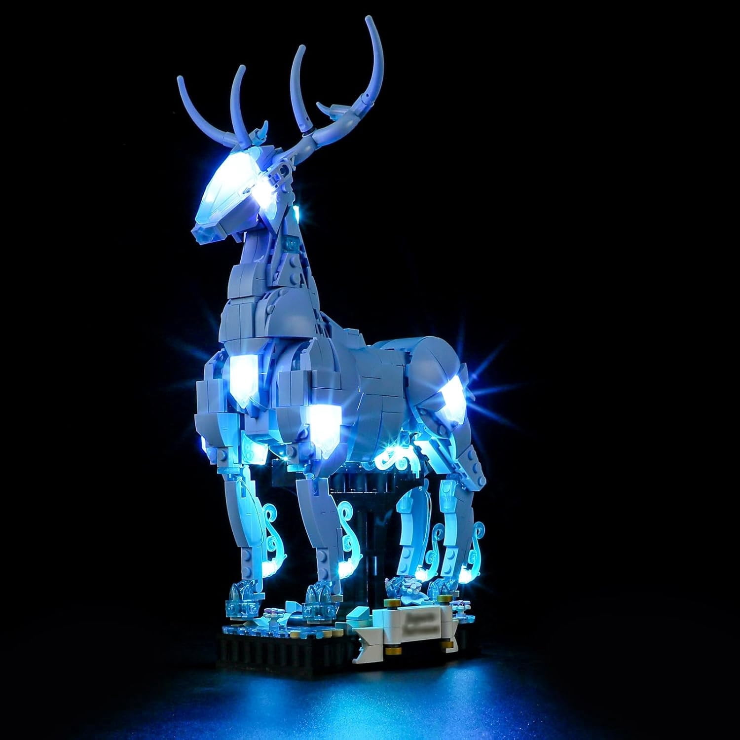 LED Lighting Kit Suit for Lego-76414 Magic World Expecto Patronum Building Blocks Model (Lego Set NOT Included)