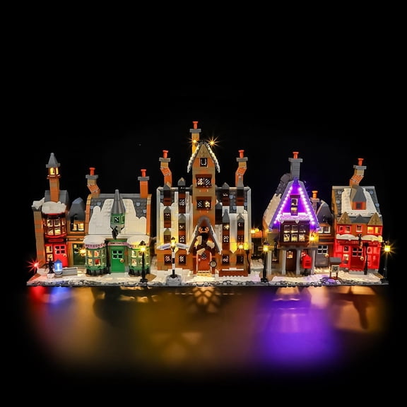 LED Light for Lego-76457 Harry Potter Hogsmeade Village  Collectors' Edition Building Blocks Model (Building Set NOT Included)