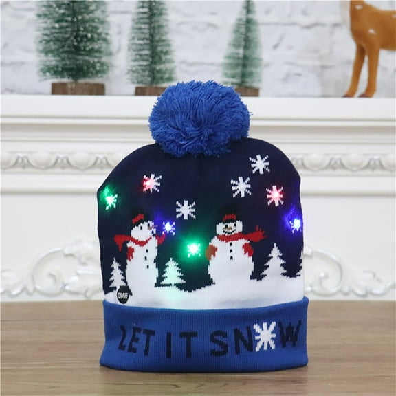 LED Light-up Knitted Ugly Sweater Holiday Valentines Day