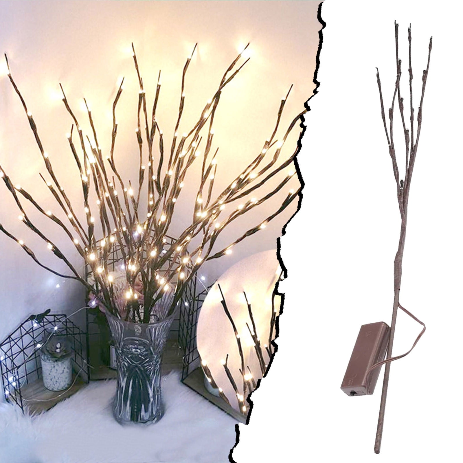 LED Lighted Branches Battery Operated Warm White Led Twigs Lighted led-lighted-branches-battery-operated-warm-white-led-twigs-lighted