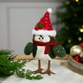 thumbnail image 1 of Northlight LED Lighted Standing Christmas Bird Figure - 9" - Warm White Light, 1 of 6