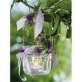thumbnail image 1 of LED Lighted Tea Candle with Purple Flowers Canvas Wall Art, 15.75 x 11.75 in., 1 of 1