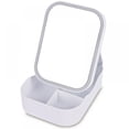 thumbnail image 1 of LED Lighted Vanity Makeup Mirror,Dimmable Natural Light,Touch Screen,LED Lighting Foldable Makeup Mirror Cosmetic Case,Adjustable Stand with Cosmetic Organizer, 1 of 7