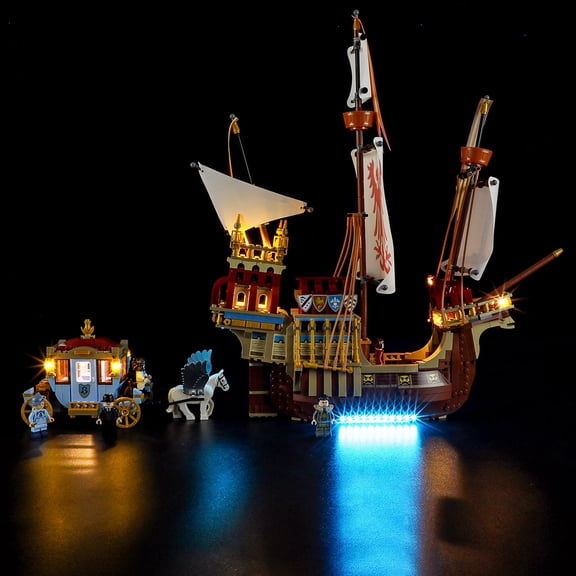 LED Lighting Compatible with Lego Triwizard Tournament: The Arrival 76440, Light Kit Compatible with Lego 76440, Giving Light to Model, NOT Included The Model Set(Classic Edition)