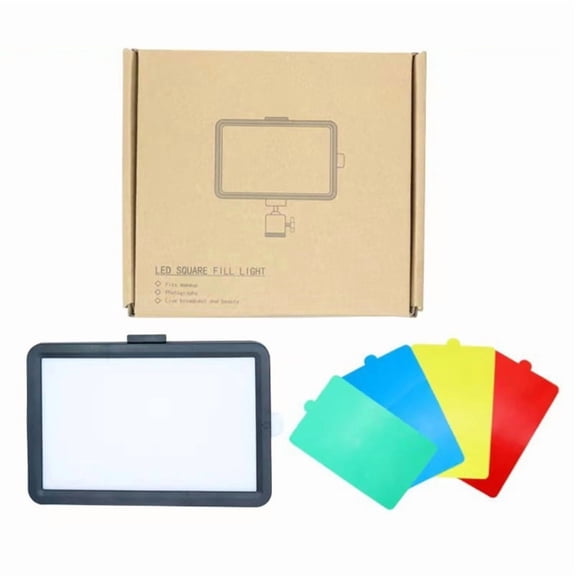 LED Lighting Kit 2700-6000K Dimmable USB Photo Lights Optional Mini Tripods