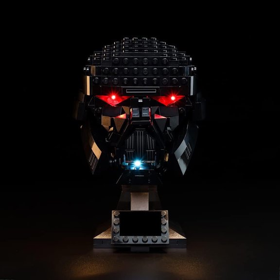 LED Lighting Kit Designed for Lego Dark Trooper Helmet 75343(75343 Excluded)