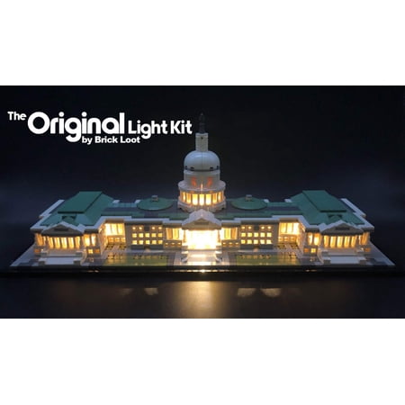 LED Lighting Kit for Lego Architecture United States Capitol Building - 21030 - LEGO Set NOT Included
