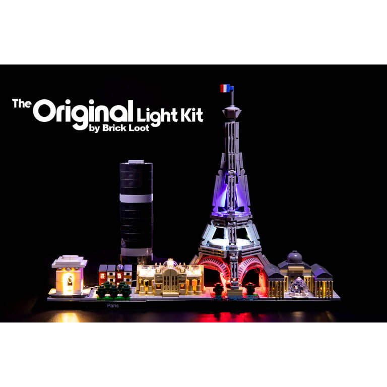 LED Lighting Kit for LEGO Architecture Paris set 21044