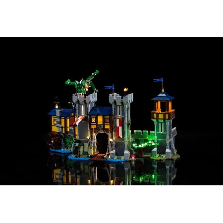 Brick Loot LED Lighting Kit for LEGO Creator 3-1 Medieval Castle (31120) - LEGO Set NOT Included