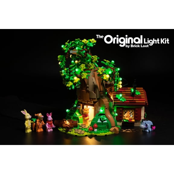 Brick Loot LED Lighting Kit for LEGO Disney Winnie the Pooh Set 21326 - LEGO Set NOT Included