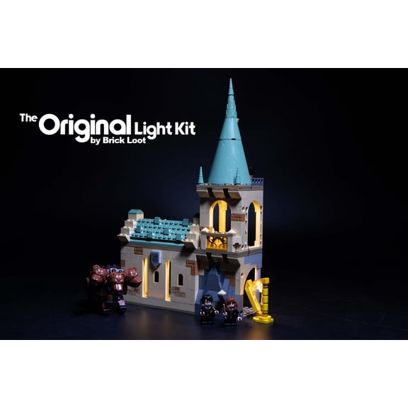 Brick Loot LED Lighting Kit for LEGO Harry Potter Hogwarts Fluffy Encounter (76387) - LEGO Not Included