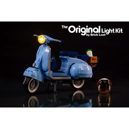 Brick Loot LED Lighting Kit for LEGO Vespa 125 Set (10298) - LEGO Set NOT Included