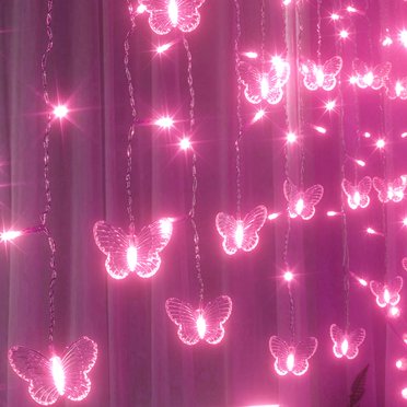 Butterfly LED Chandelier Lights - Adjustable Height Floor & Hanging Lights For Wedding & Home Decor