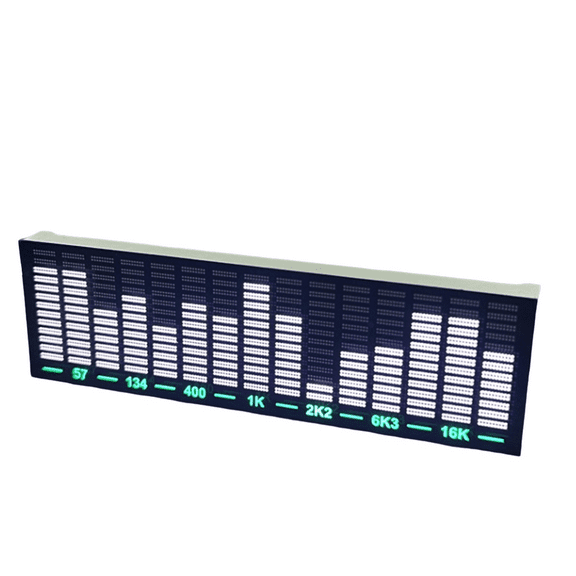 LED Lights Music Spectrum Pickup Rhythm Analyzer Light Display Voice Control Audio Level Indicator Car Atmosphere Lights