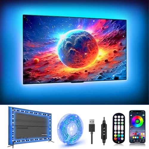 LED Lights for TV, 9.84ft TV LED Backlight for 4575 Inch, RGB TV