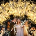 thumbnail image 1 of LED Luminous Fairy Wand with Ribbon - Wedding Bell Design for Party, Wedding, Carnival & Holiday Decor, 1 of 11