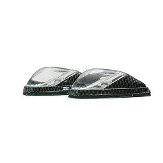 K & S Technologies 25-9554 Led Marker Lights, Mini-flush Mt. C.F. Body, Wht/Clr (1 Led)
