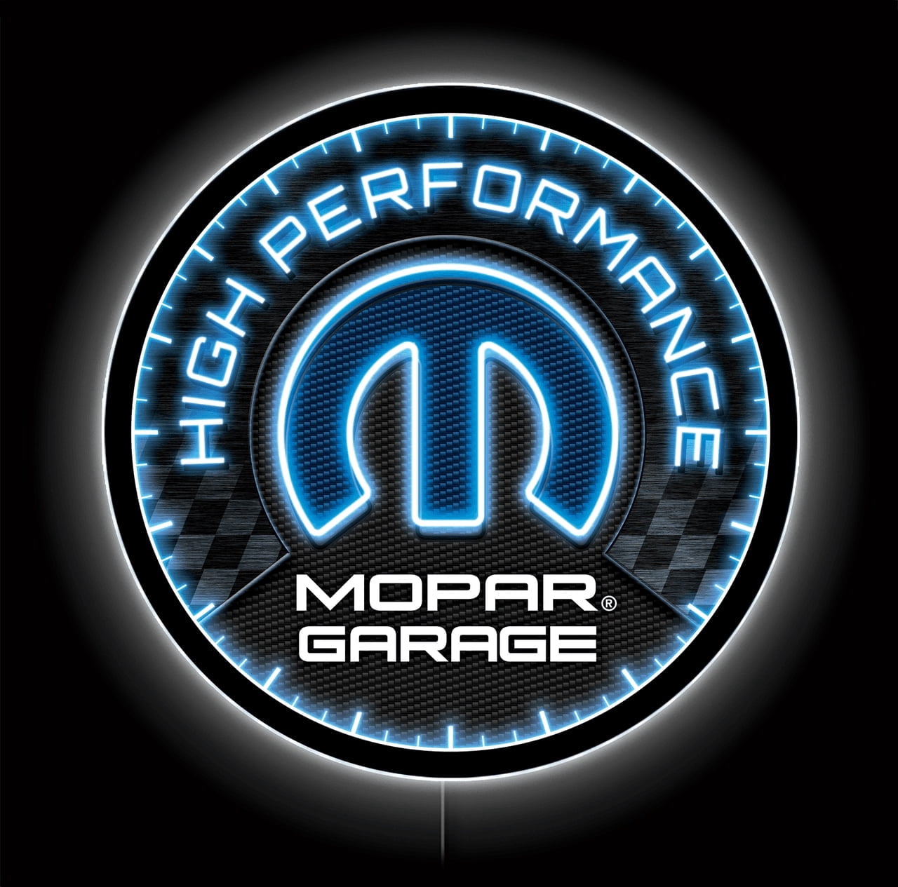 Mopar Led Rope Sign Desperate Enterprises LED Mopar Garage Neon Sign 23 x 18 Inch Backlit ...