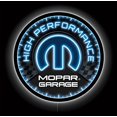 thumbnail image 1 of Desperate Enterprises LED Mopar Garage Neon Sign 23 x 18 Inch Backlit Acrylic Wall Decor Multicolor Indoor Corded Electric LED Wall Sign, 1 of 1