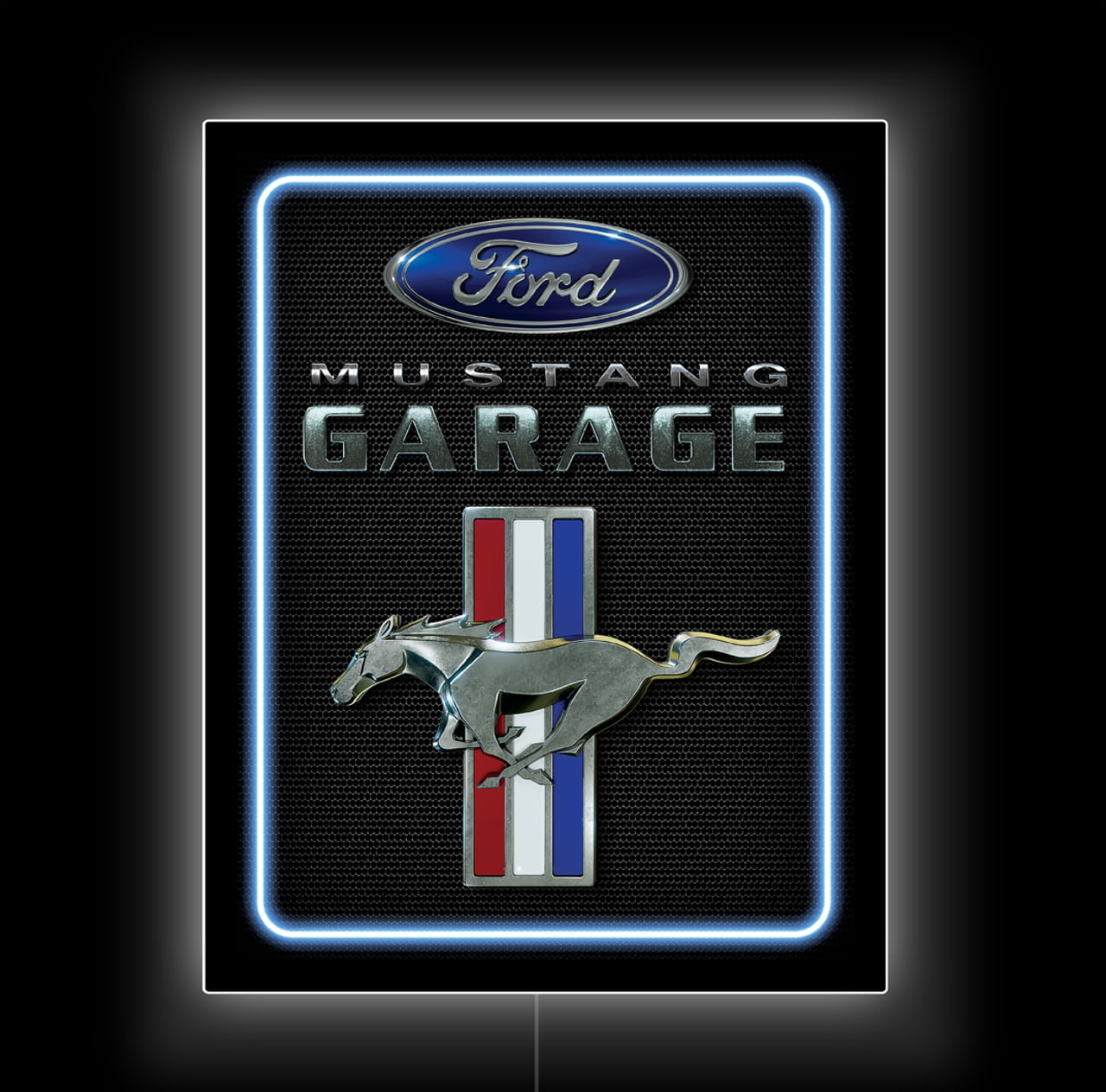 LED MUSTANG RECTANGLE Signs
