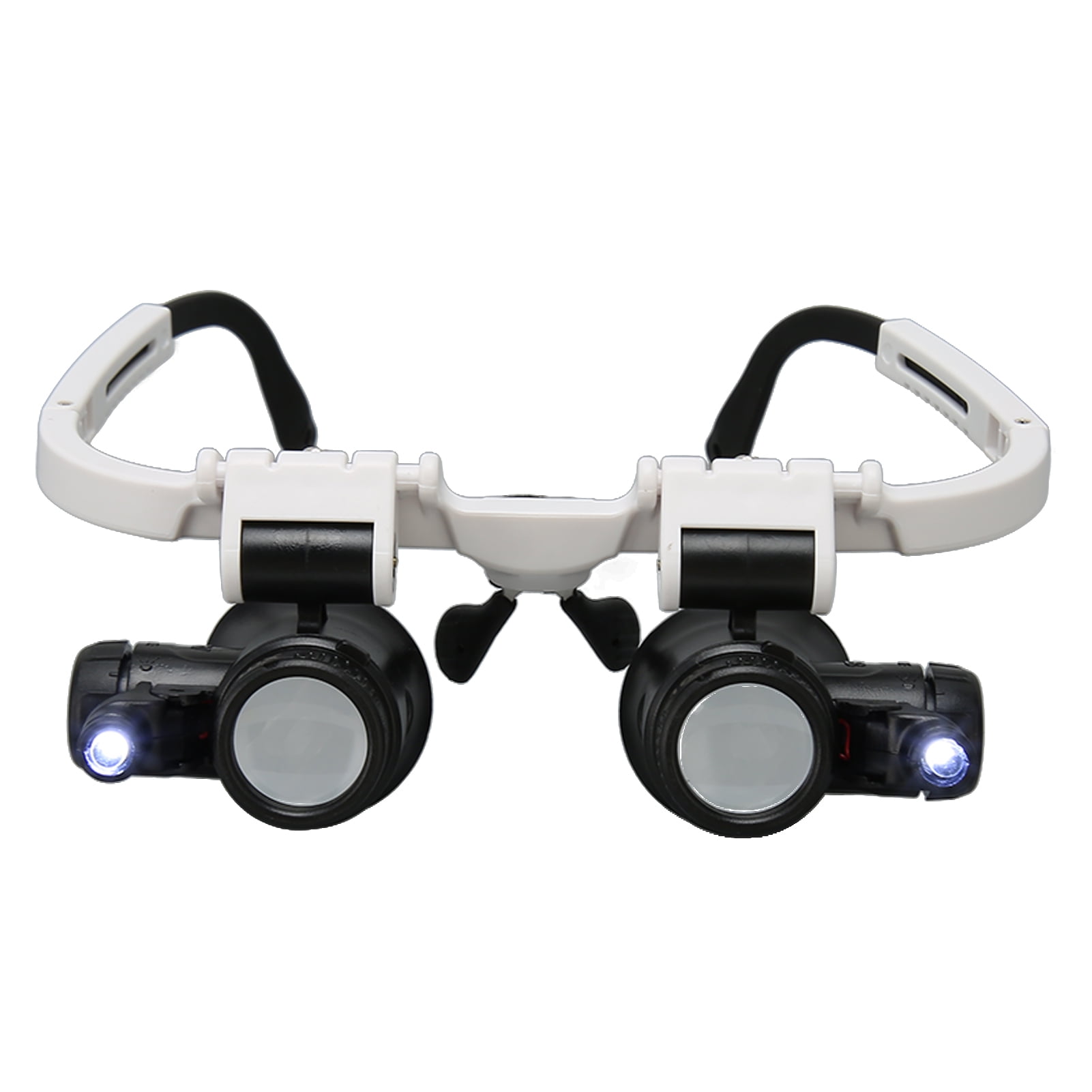 LED Magnifying Glasses, Headband Magnifier 7x 10x 15x 25x Replace Lens