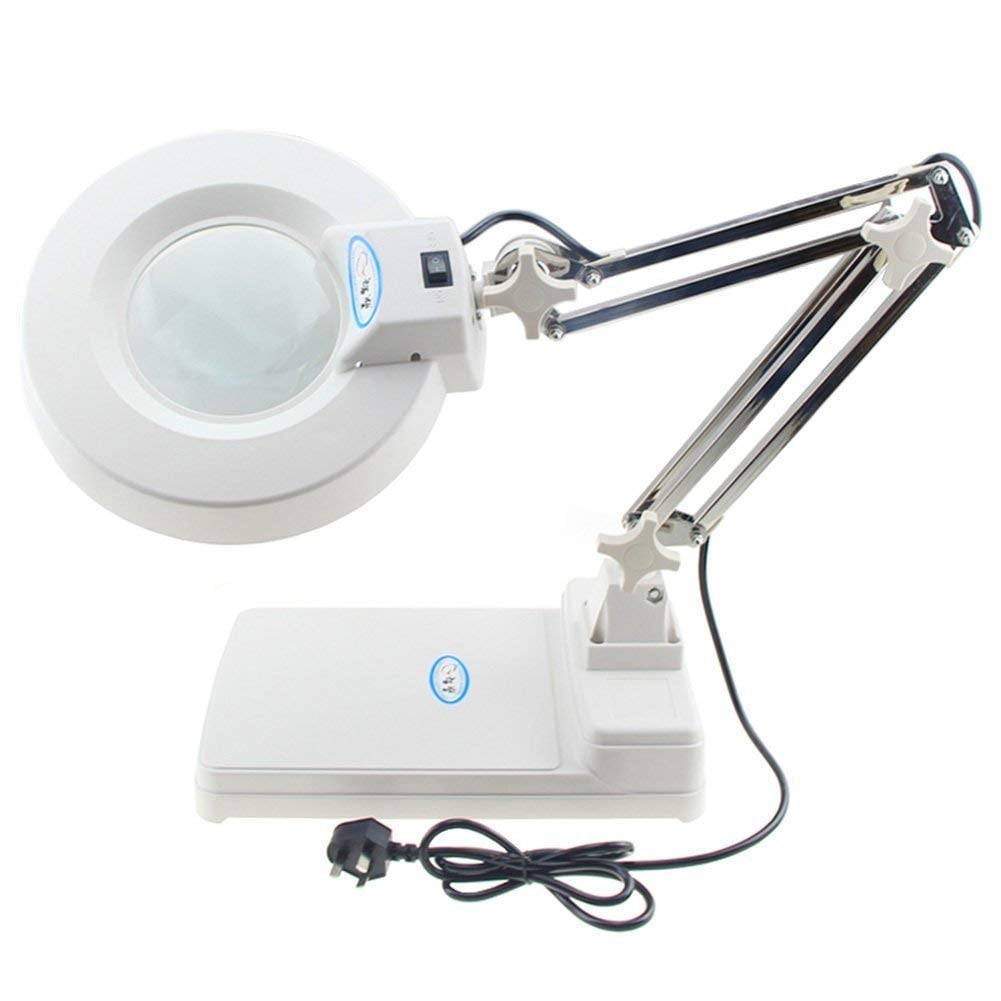 LED Table Magnifying Lamp Inspection Magnifier Workbench Working Lamp -  China Magnifier Lamp, Magnifying Lamp