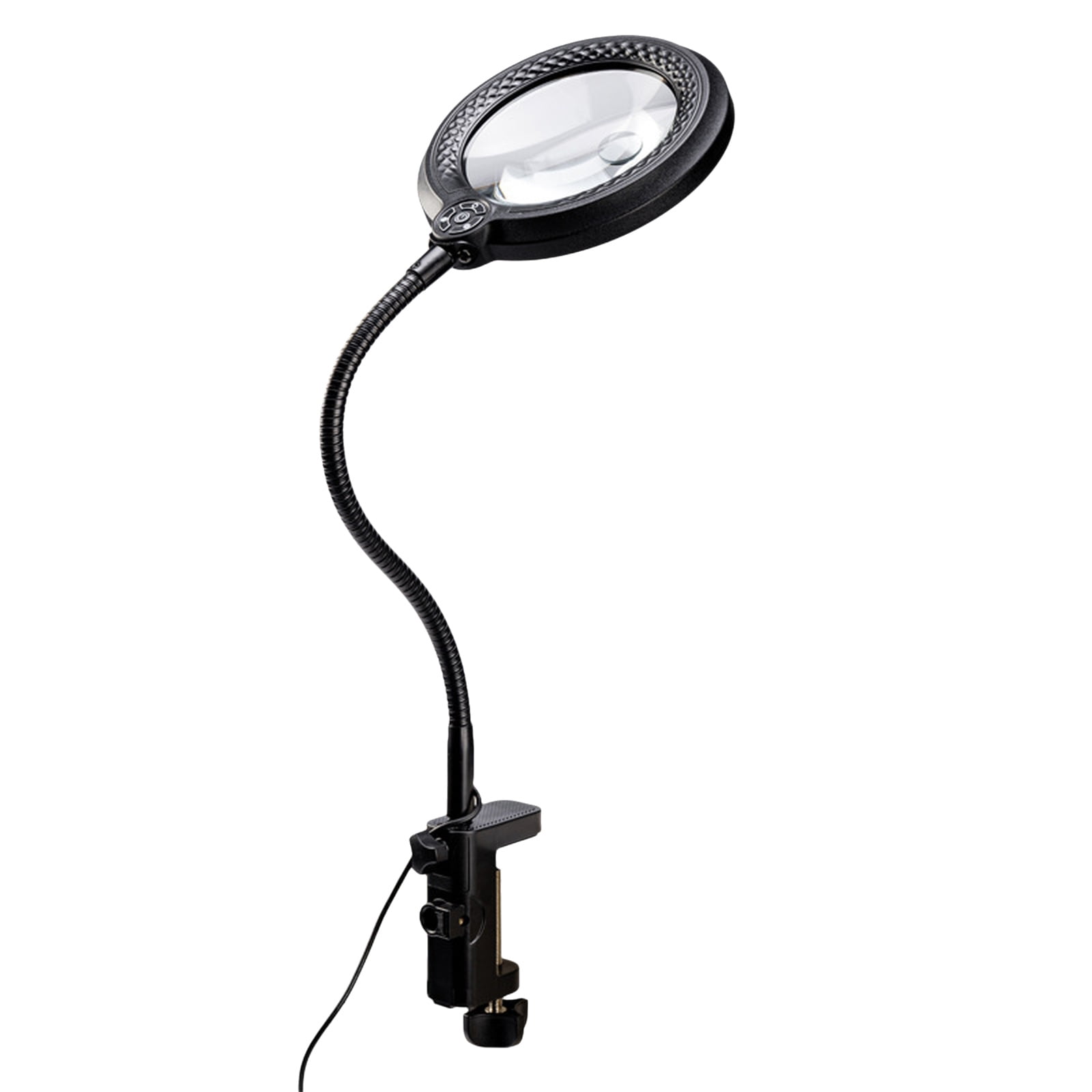 LED Magnifying Lamp with 5 Light Colors and 10 Brightness Settings ...