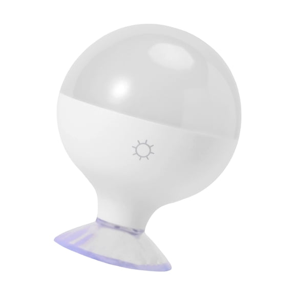 LED Makeup Light with Suction Cup Rechargeable Adjustable Brightness Dressing Table Light for Desk or Bedside