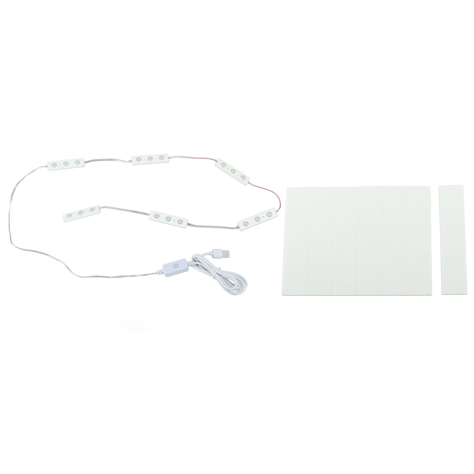 LED Makeup Mirror Light Strip Touch Eye Friendly 6 Rows 18 Lights