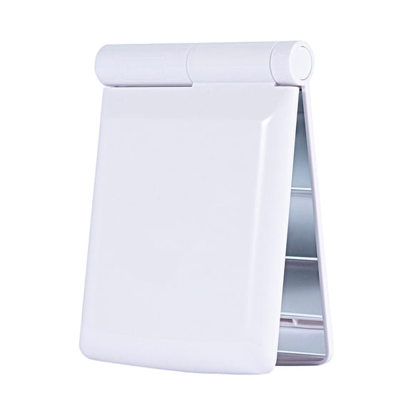 LED Makeup with White Light Adjustable Brightness Built-In Battery Portable Lighted Vanity for Dark Lighting Emergency Signal Light
