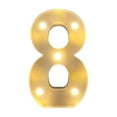 thumbnail image 1 of LED Marquee Letter Lights Sign 0-9 Number Light Up Letters Sign for Night Light Wedding Birthday Party Christmas Lamp Home Bar Decoration, 1 of 6