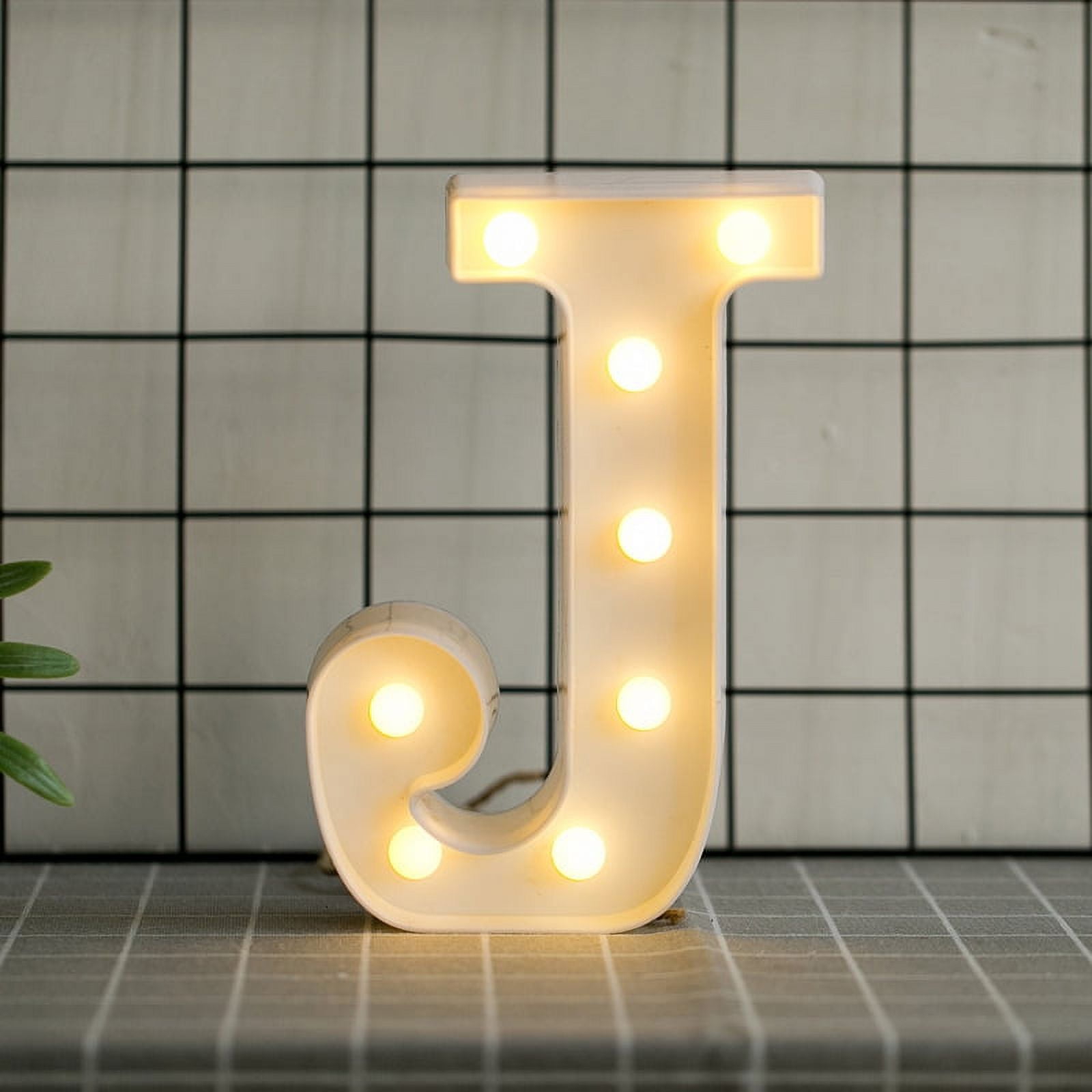 LED Marquee Letter Lights Sign, Light Up Alphabet Letter for Home Party ...