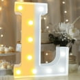 thumbnail image 1 of LED Marquee Letter Lights Sign, Light Up Alphabet Letter for Home Party Wedding Decoration M, 1 of 6