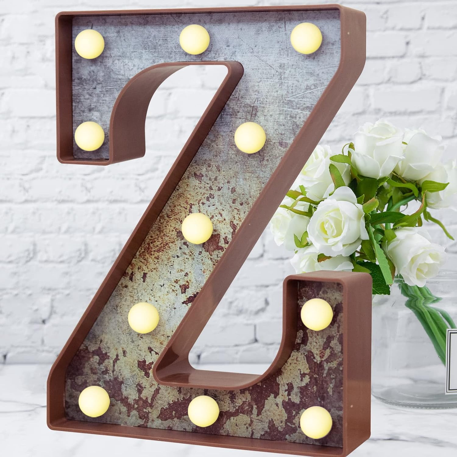 Metal Letters With Lights