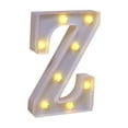 thumbnail image 1 of LED Marquee Sign Light Up Letters, White 26 Alphabet Light Up Letters, Battery Powered LED Letter Lights for Birthday Party, Christmas Night, Home, Bar, Graduation, Wedding Decoration, 1 of 9
