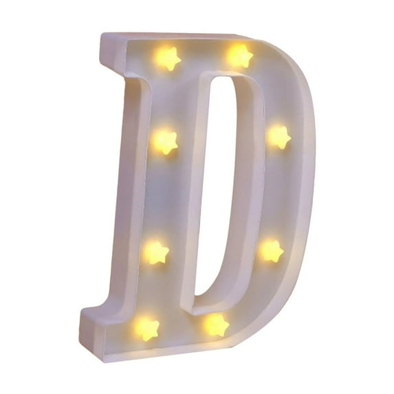 LED Marquee Sign Light Up Letters, White 26 Alphabet Light Up Letters, Battery Powered LED Letter Lights for Birthday Party, Christmas Night, Home, Bar, Graduation, Wedding Decoration