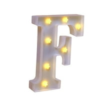 LED Marquee Sign Light Up Letters, White 26 Alphabet Light Up Letters, Battery Powered LED Letter Lights for Birthday Party, Christmas Night, Home, Bar, Graduation, Wedding Decoration