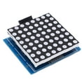 Led matrix control module 8x8 64 bit panel spi interface dc5v single
