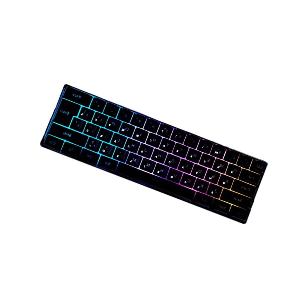 LED Mechanical Keyboard Hot Swappable Gaming Keyboard Corded Keyboard ...