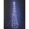 thumbnail image 1 of LED Metal Decorative Tree with Top Star - Cool White, 1 of 3