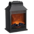 thumbnail image 1 of LED Metal Flameless Lantern, Black, 1 of 1