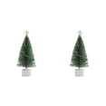 thumbnail image 1 of LED Mini Artificial Christmas Tree with Lights（6.69In),Pre-Lit Tabletop Xmas Tree for Holiday Decor,Gift Base Small Pine Tree with Star Topper for DIY Christmas Village,Desk,Mantel,Office&Home Decor, 1 of 8