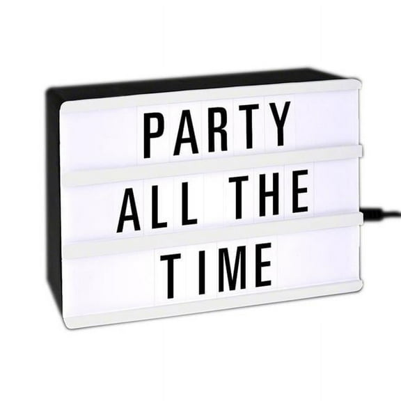 LED Mini Cinema Marquee Lightbox USB Powered Customizable