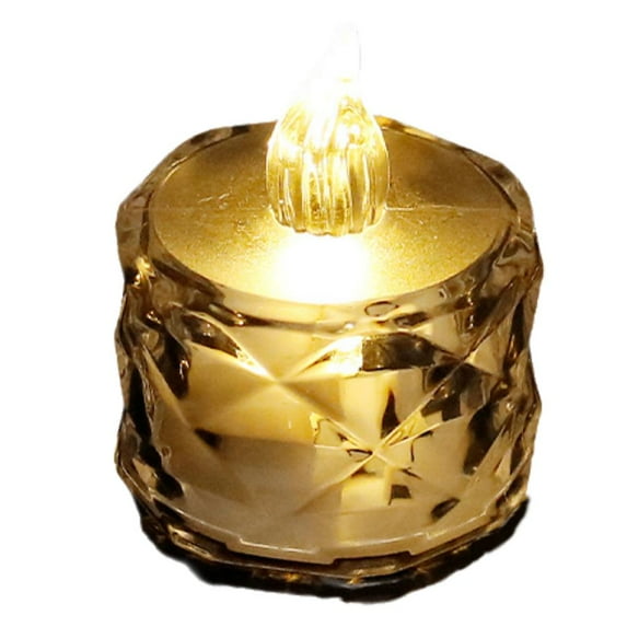 LED Mini Electronic Candle Light Safe Flameless Battery Operated 4 Colors Adjustable Ambiance