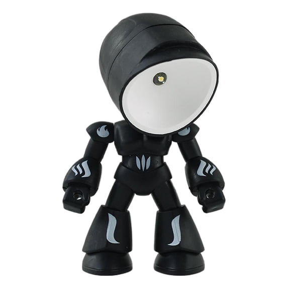 LED Mini Night Light Lonely Robot Cute Robot Lamp with Soft Glow, Rechargeable Bedside Companion for Kids, Dorm Rooms & Cozy Ambient