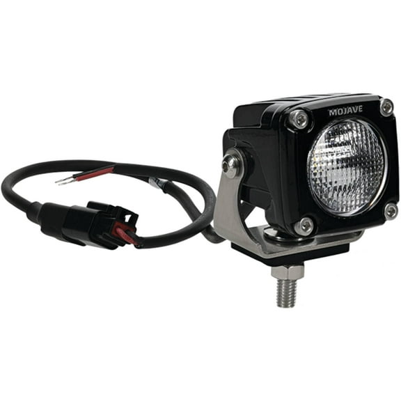 LED Mojave 2 Inch Racing Light Kit 20W 1200 Lumens Compatible with UTVs ATVs Off-Road Vehicles Side-by-Sides Trucks Spot Flood 12-24V 2 Lights 2 Harnesses Heavy-Duty Housing