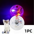 thumbnail image 1 of LED Motion Activated Cat Ball - 1pcs Light Up Cat Toys, Interactive Exercise for Cats & Dogs, 1 of 6