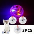 thumbnail image 1 of LED Motion Activated Cat Ball - 3pcs LED Motion-Activated, Exercise Toy for Cats and Small Dogs, 1 of 6