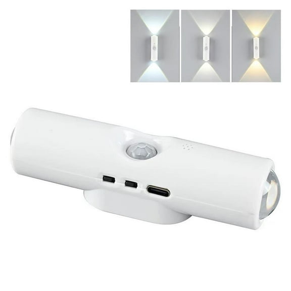 LED Motion Night Light RGB Charging LED Wall Light USB Rechargeable
