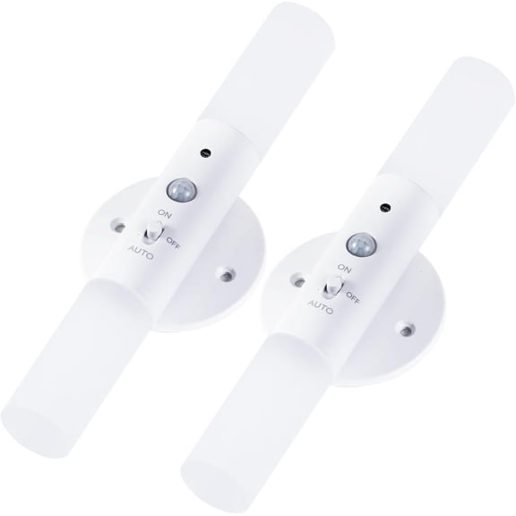 LED Motion Sensor Lights Operated Wall Sconces Set of 2 Rechargeable Picture Art Light 360? Rotation Corner Lamps for Gallery Stairway Living Room Bedroom